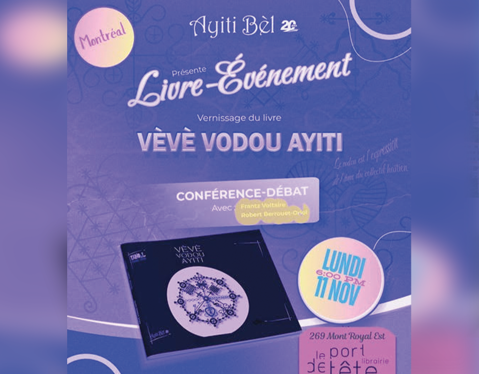 Le livre « Vèvè Vodou Haïti » de Roxane Ledan – Taino-L ou l’éblouissante traversée d’un univers pictural exceptionnel
